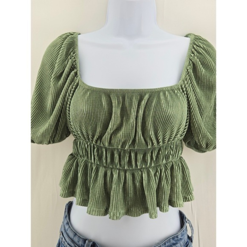 Forever 21 top Small Y2K Cottagecore Coquette Babydoll